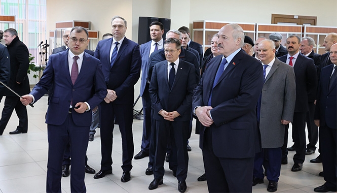 Александр Лукашенко на БелАЭС
