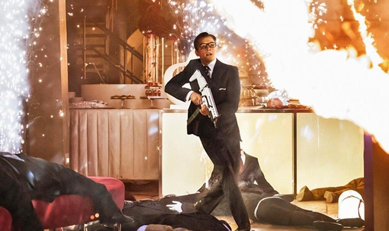 Кадр из фильма «Kingsman: Секретная служба»