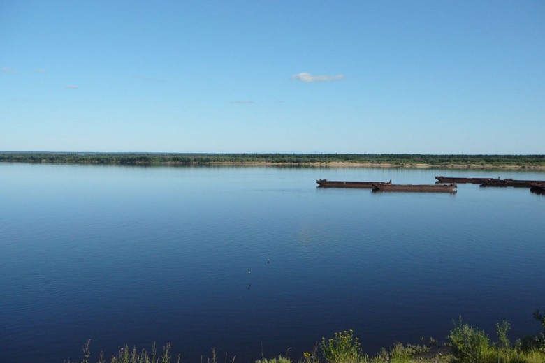Берег реки Печора