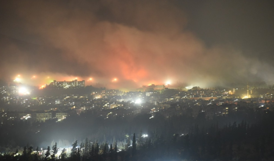 Мощные взрывы прозвучали в Дамаске