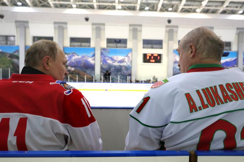 Владимир Путин и Александр Лукашенко