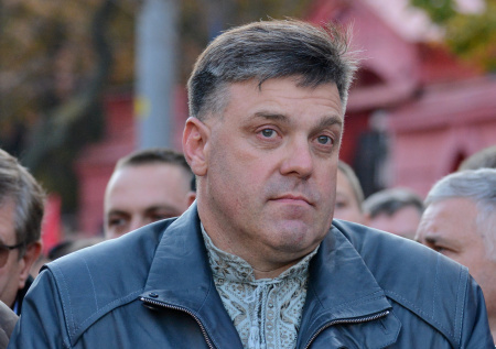 Лидер украинской националистической партии получил ранения на фронте