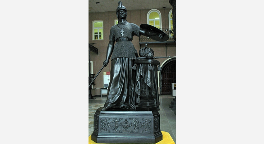 Скульптура «Россия», 1896 год. Автор: Н.А. Лаверецкий