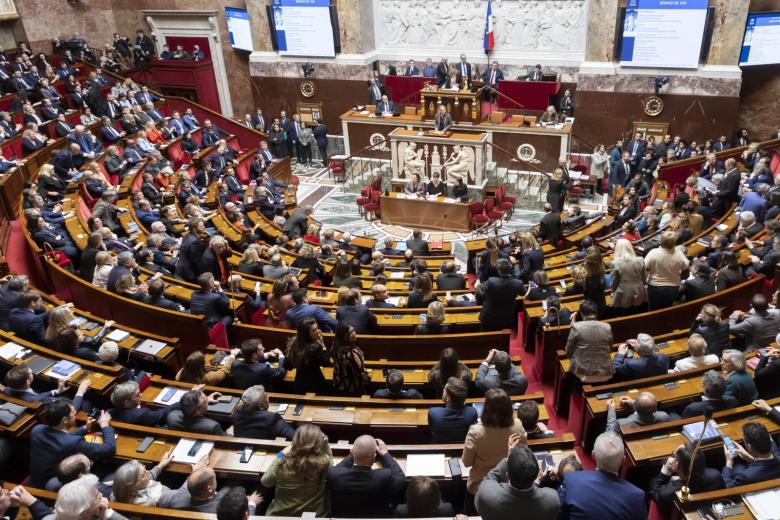 Парламентская сессия в Национальном собрании