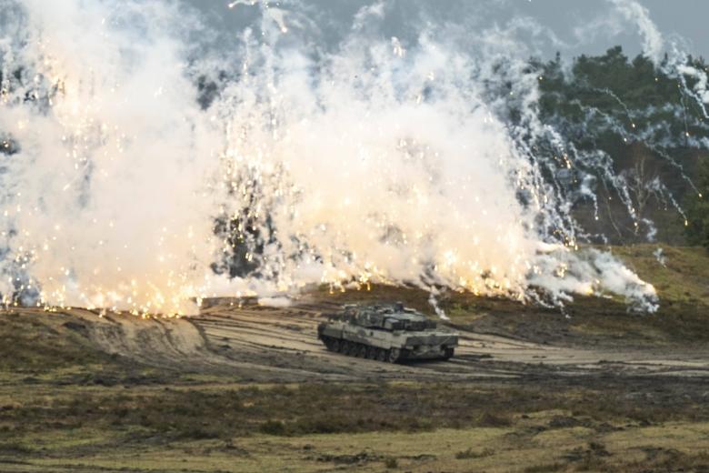Немецкий боевой танк Leopard