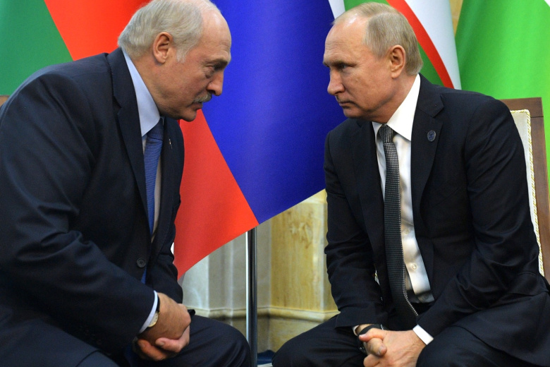 Александр Лукашенко и Владимир Путин