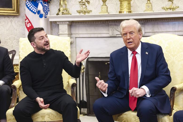 Владимир Зеленский и Дональд Трамп