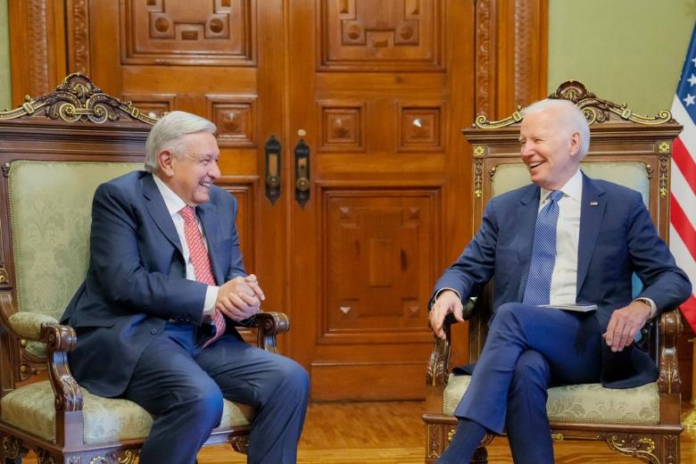 Андрес Мануэль Лопес Обрадор и Джо Байден