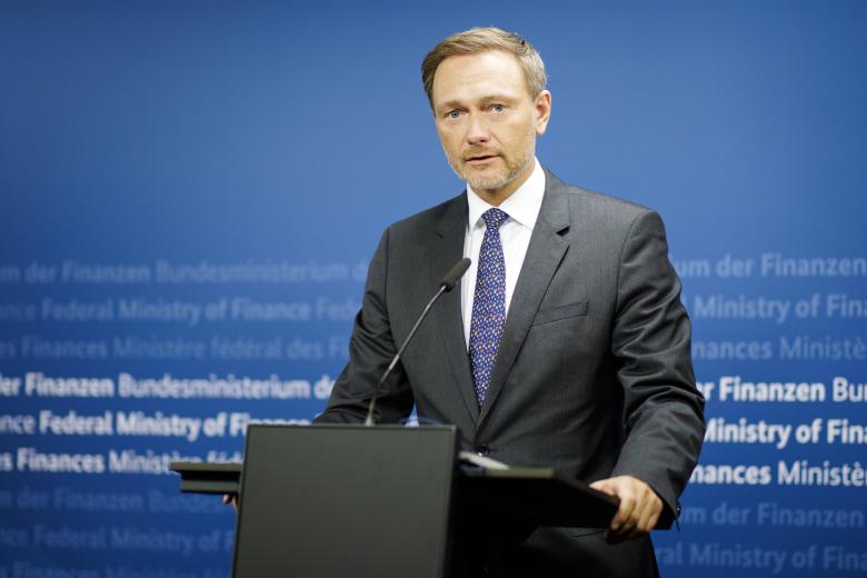 Министр финансов Германии Кристиан Линднер