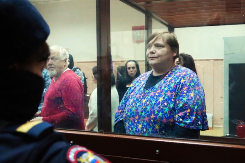 Оглашение Басманным районным судом Москвы приговора журналистке Александре Баязитовой