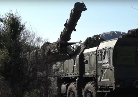 Точный удар «Искандера» по позиции украинского ЗРК С-300 попал на видео