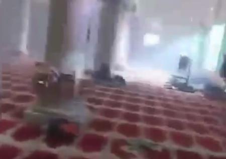 Опубликовано жёсткое видео взрывов Израилем гранат в мечети Аль-Акса