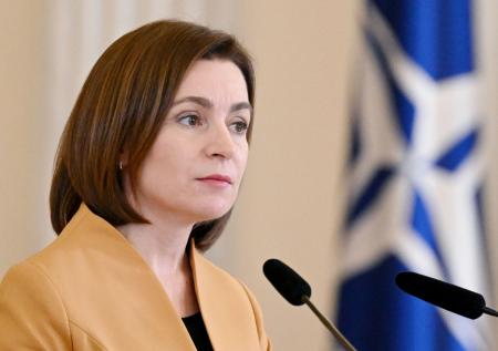 Санду заявила об ответственности «Газпрома» за долги «Молдовагаза»