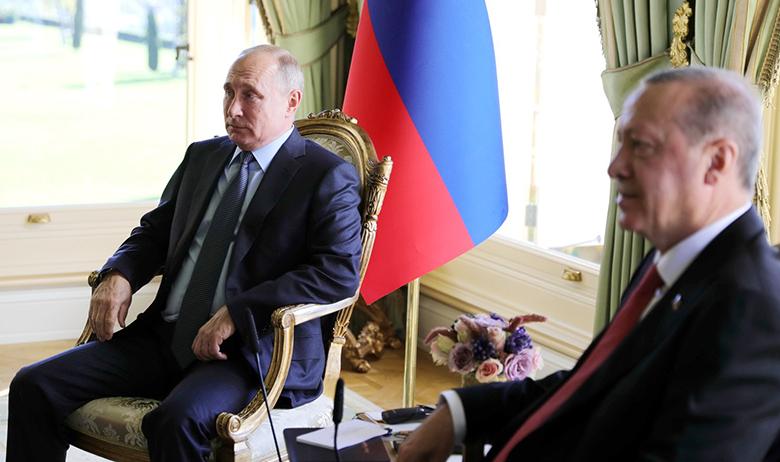 Владимир Путин и Реджеп Тайип Эрдоган