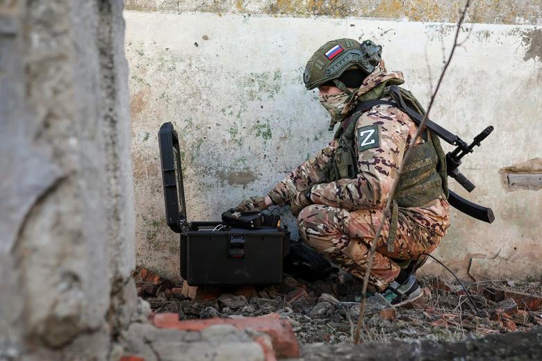 Военнослужащий ВС РФ в зоне СВО