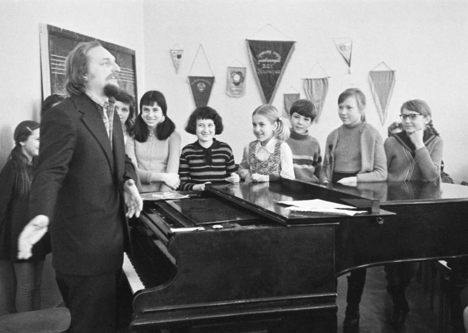 Студия «Пионерия» в Железнодорожном, 1976 год
