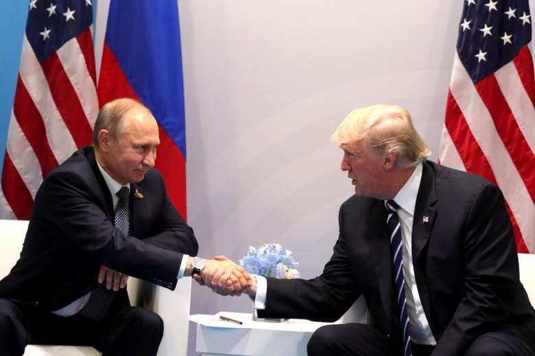 Владимир Путин и Дональд Трамп