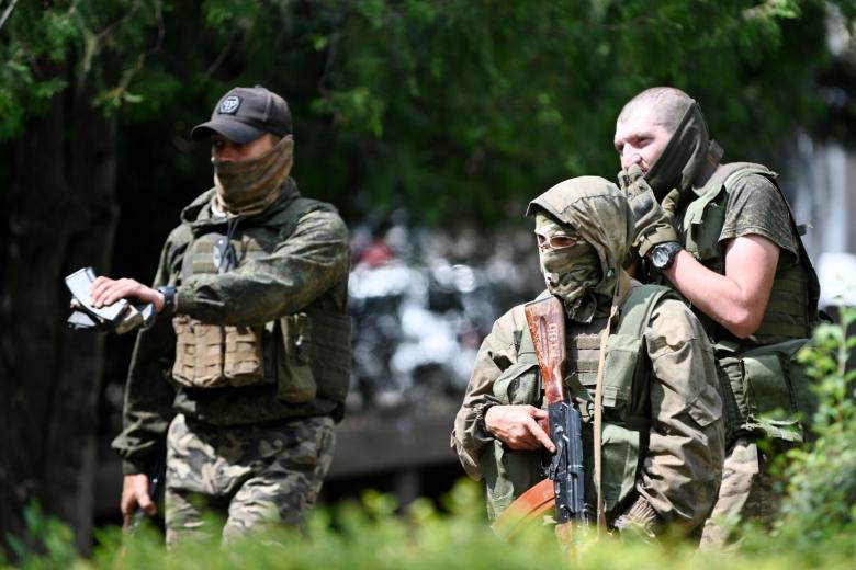 Бойцы ЧВК «Вагнер»