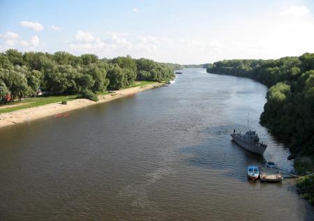 В реке Десне уровень воды упал до векового минимума