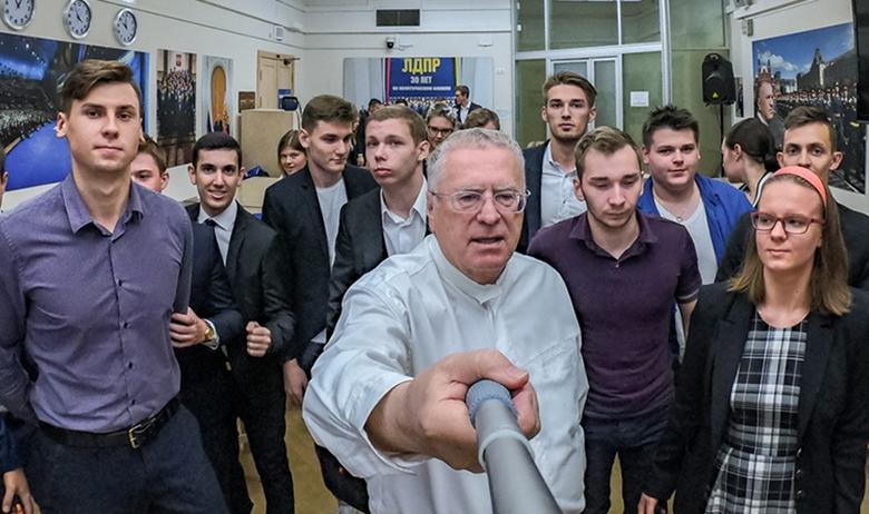 Владимир Жириновский с коллегами