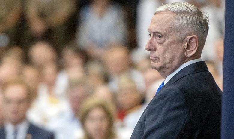 Министр обороны США Джеймс Мэттис