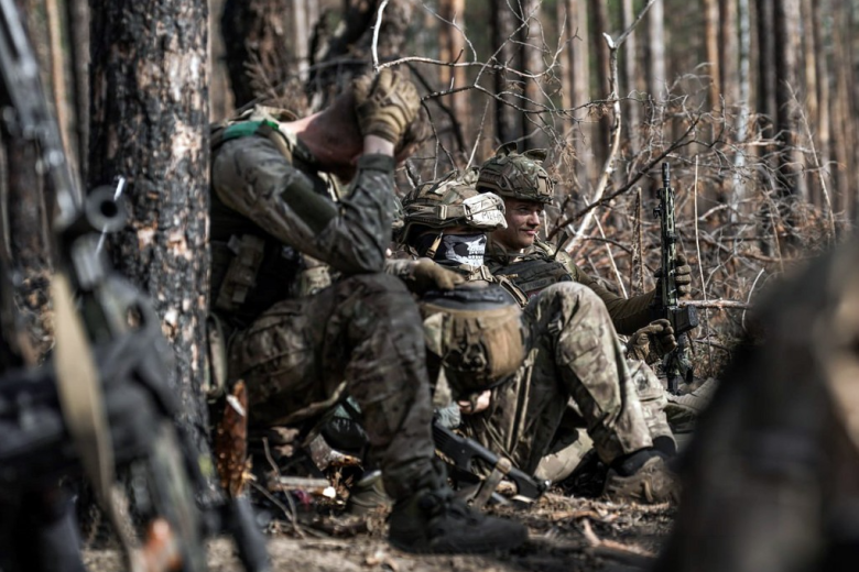 Военнослужащие вооруженных сил Украины