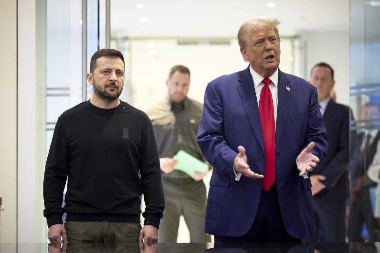 Владимир Зеленский и Дональд Трамп