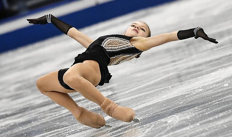 Фигуристка Александра Трусова