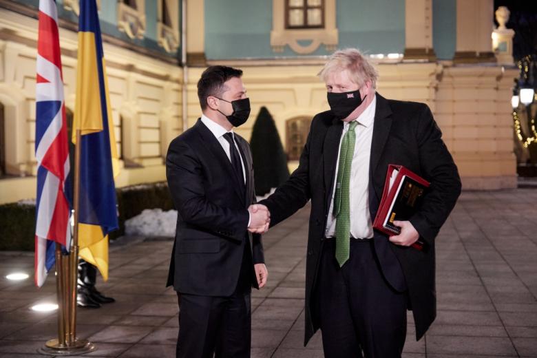 Встреча президента Украины с премьер-министром Великобритании