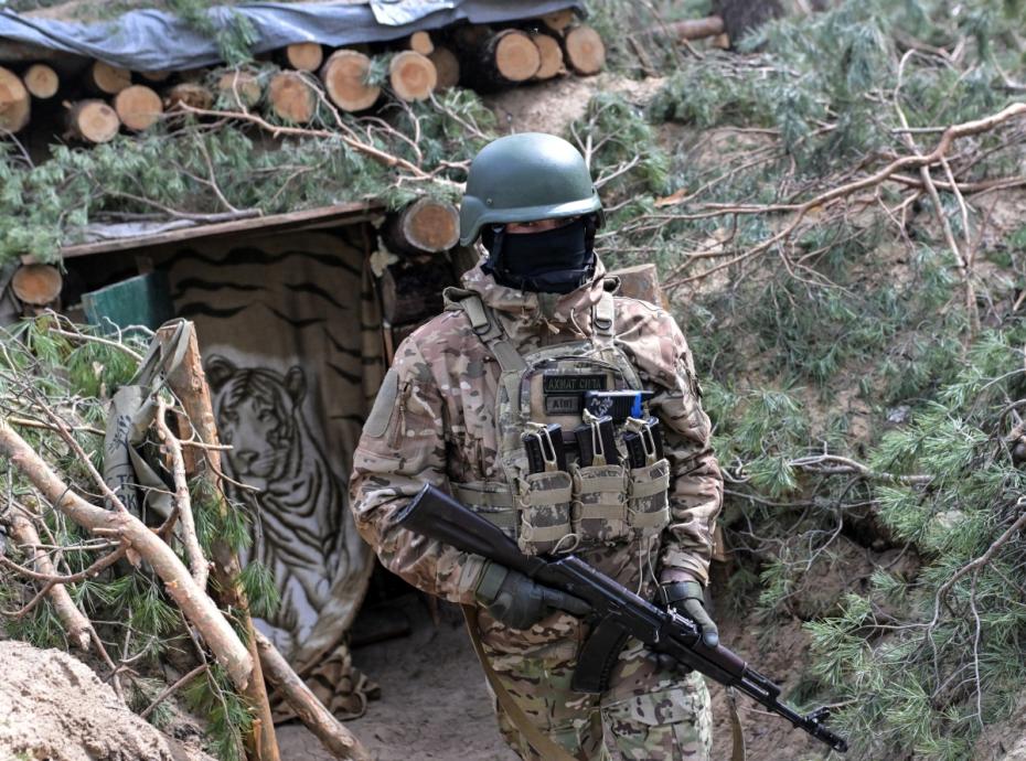 Боец спецназа «Ахмат»