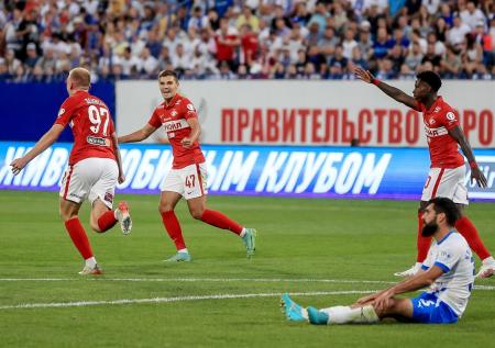 «Спартак» в гостях разгромил воронежский «Факел» 