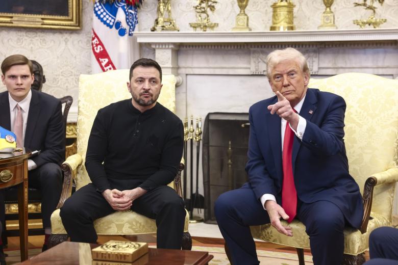 Дональд Трамп и Владимир Зеленский