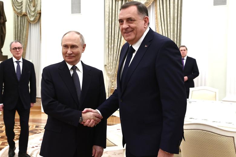Владимир Путин и Милорад Додик