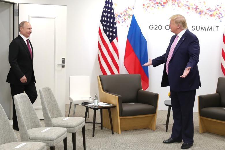 Владимир Путин и Дональд Трамп