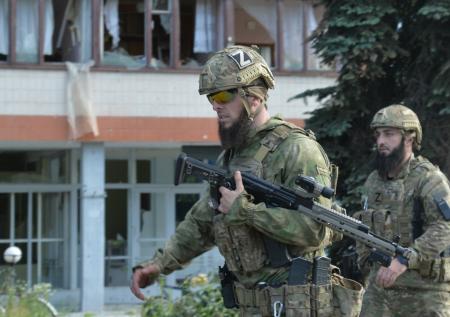Чеченские бойцы продвинулись в Соледаре