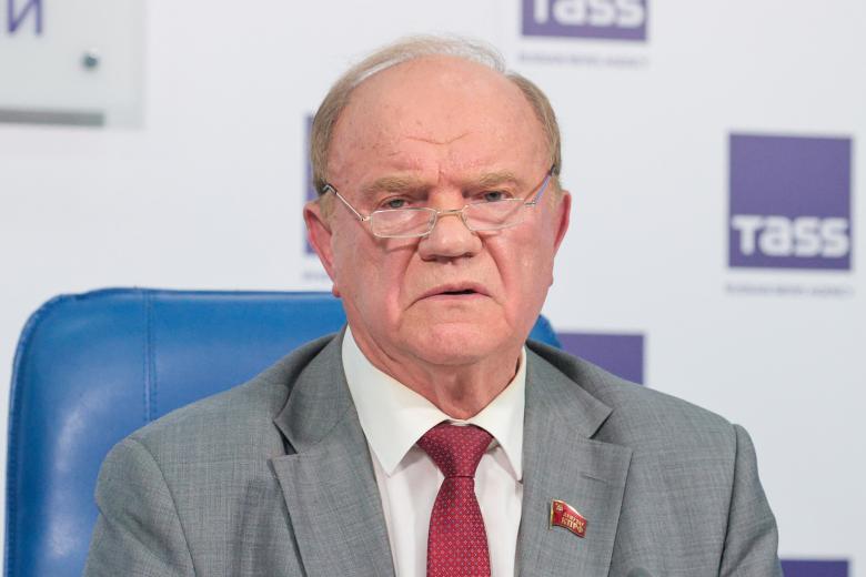 Председатель КПРФ Геннадий Зюганов