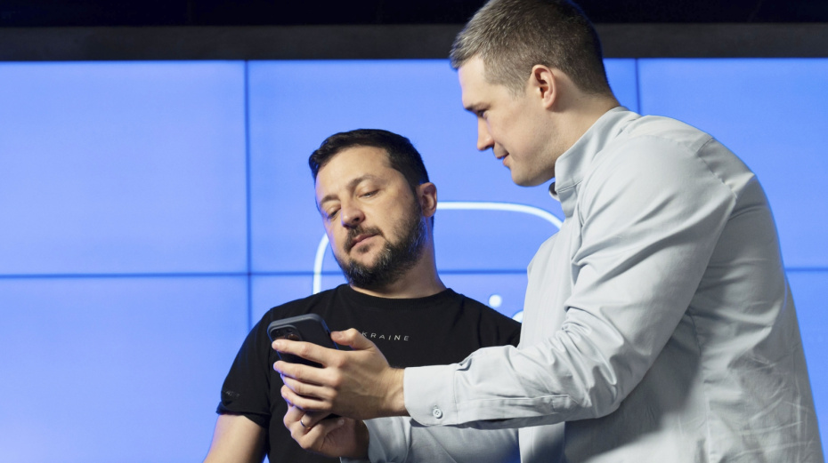 Владимир Зеленский и Михаил Федоров
