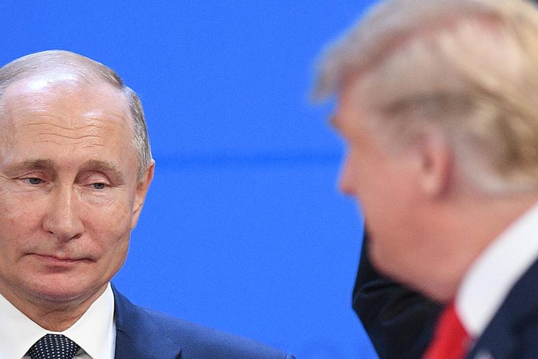 Владимир Путин и Дональд Трамп