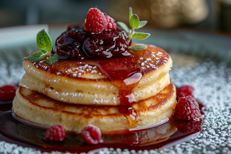 Пышные оладьи из пяти ингредиентов — простой пошаговый рецепт вкусного завтрака