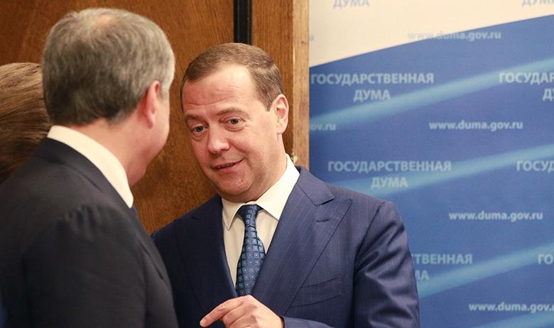 Премьер-министр Дмитрий Медведев
