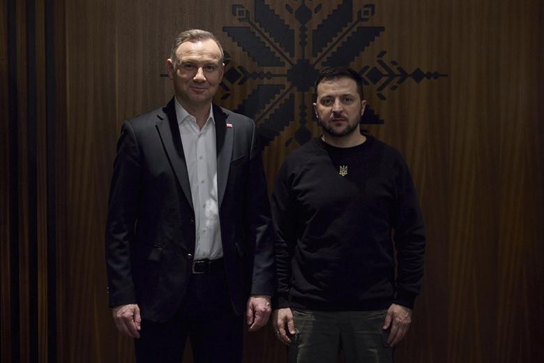 Анджей Дуда и Владимир Зеленский