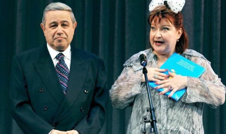Евгений Петросян и Елена Степаненко
