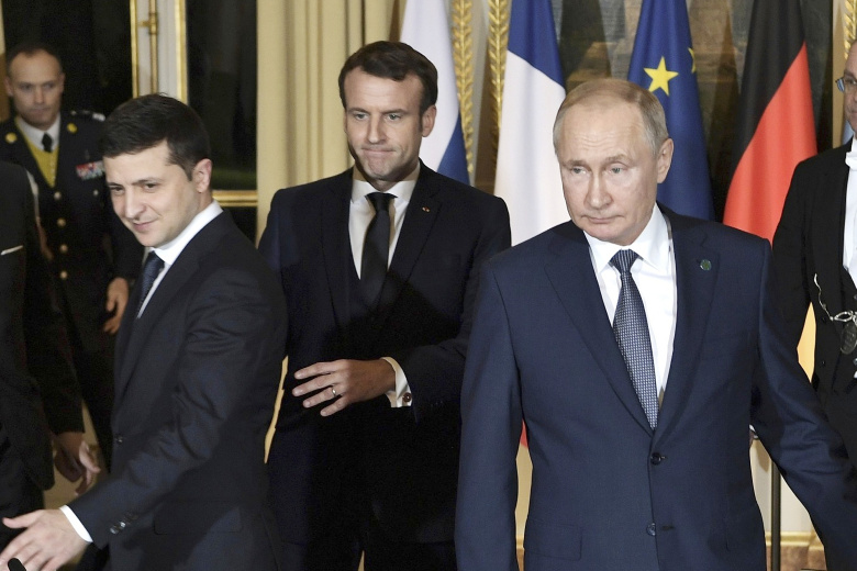 Владимир Зеленский и Владимир Путин