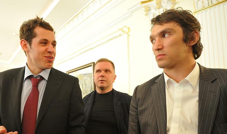 Евгений Малкин и Александр Овечкин