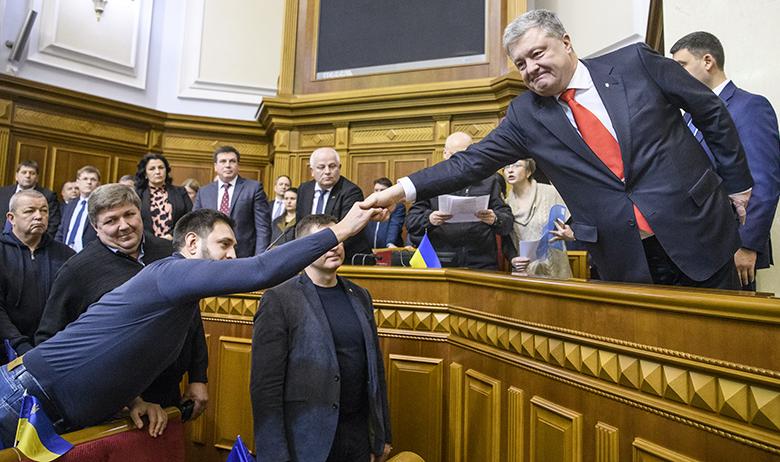 Пётр Порошенко в Верховной раде