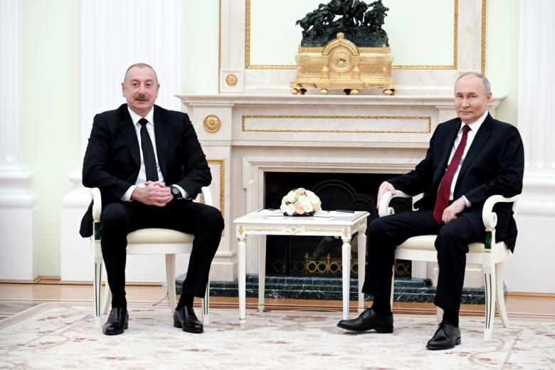 Ильхам Алиев, Владимир Путин