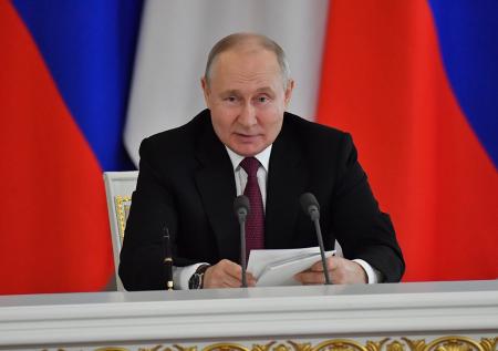 Путин поблагодарил бойцов ЧВК «Вагнер», остановившихся под Москвой