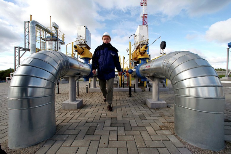 На территории подземного газохранилища (ПХГ) в поселке Романово Калининградской области