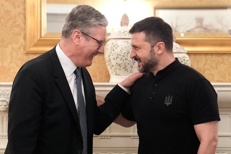 Кир Стармер и Владимир Зеленский