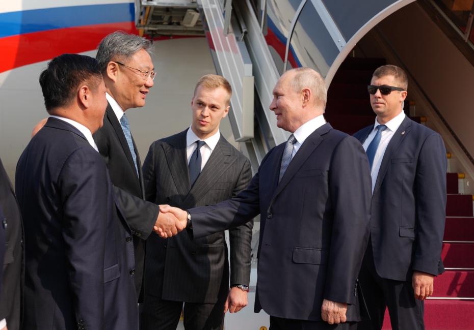 Визит Владимира Путина в Китай